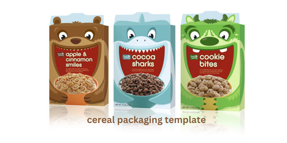 Cereal Packaging Template